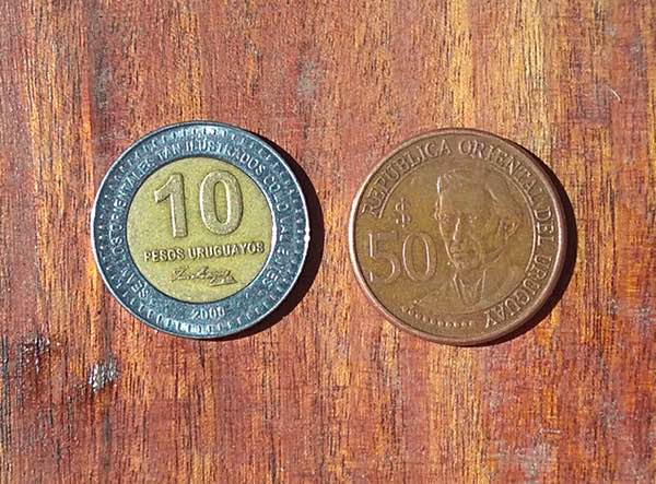 the thoroughly unloved Uruguayan 50-peso coin