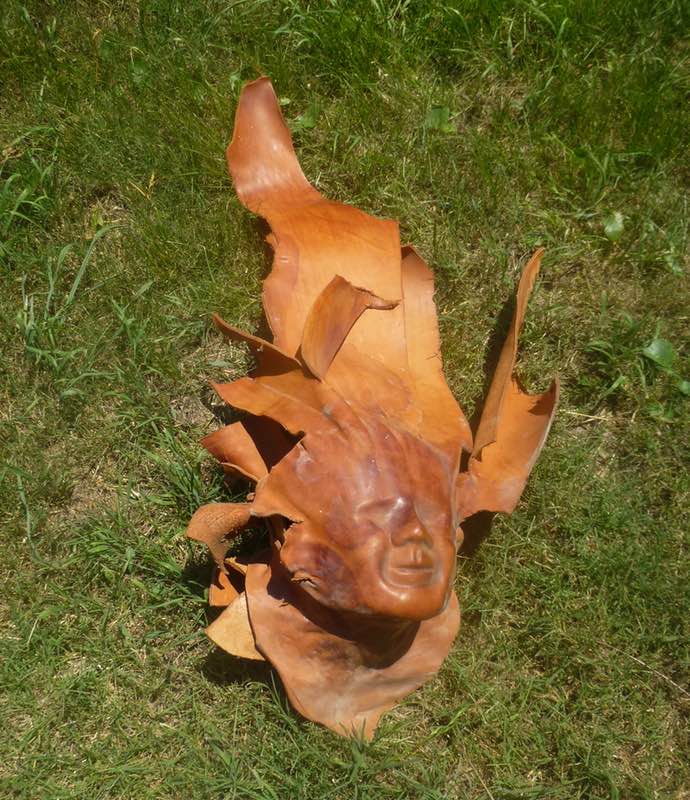 The last, uncompleted leather work of Tex Farrel