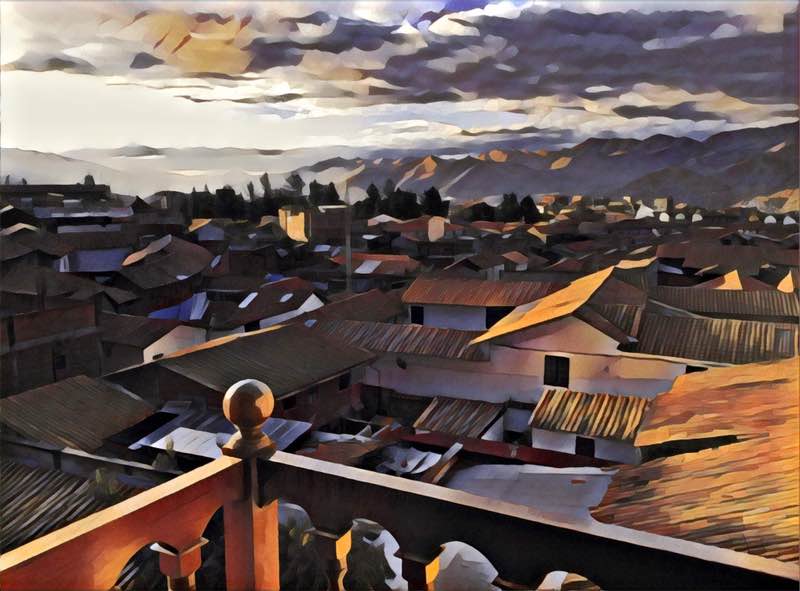 Cuzco sunrise (variation)