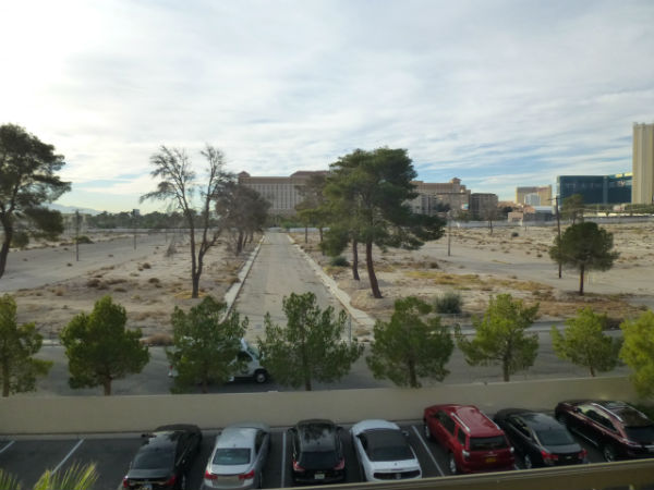 View from the Tuscany Hotel, Las Vegas, November 2014