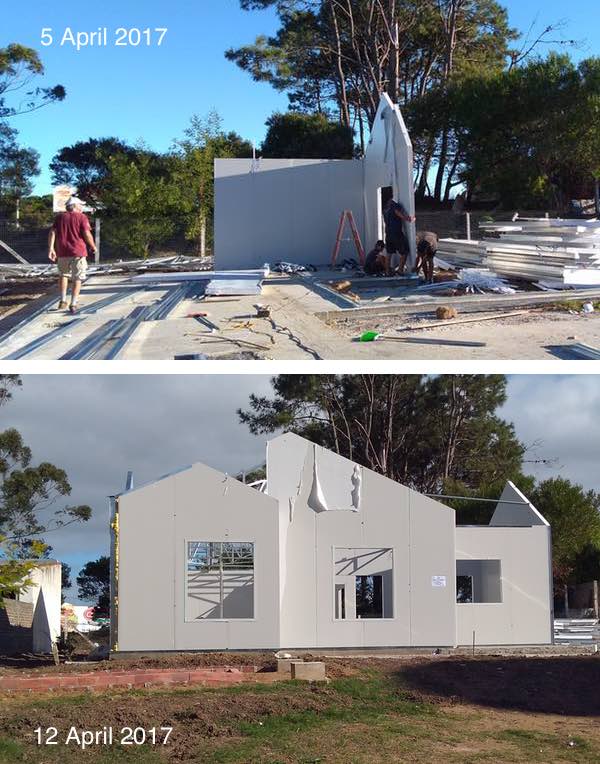 super fast house construction with Isopanel