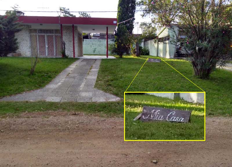 Boring house name in Uruguay