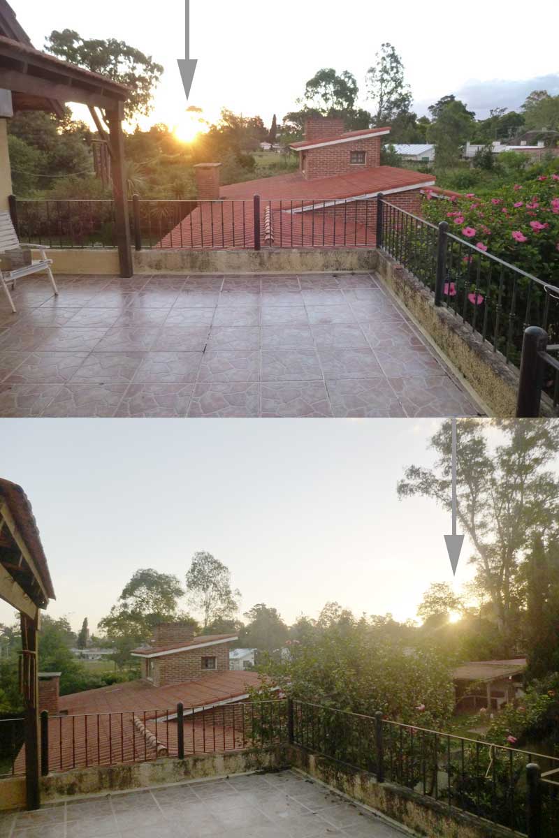 sunset, sumer and winter solstice, Atlántida Urugyuay