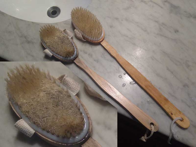 body scrub brush
