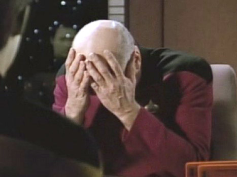 Picard face palm