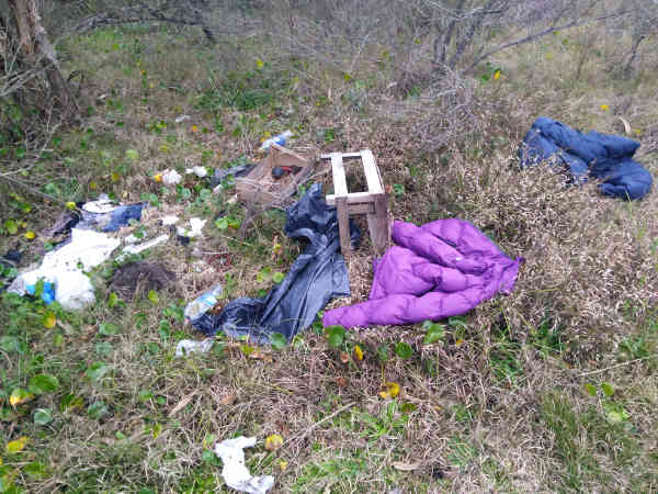 deliberate trash Uruguay