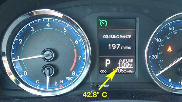 Hot outside!