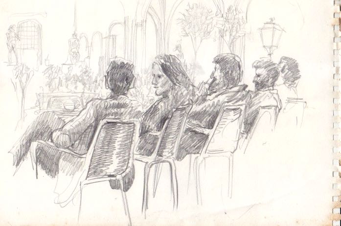 early 1980s sketch, Florence