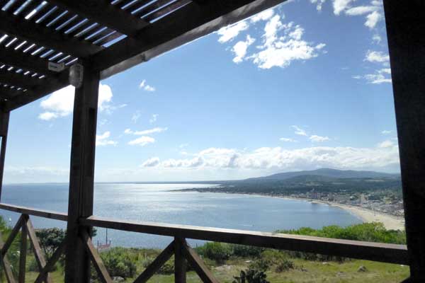 Hilltop restaurant view, Piriápolis, Uruguay