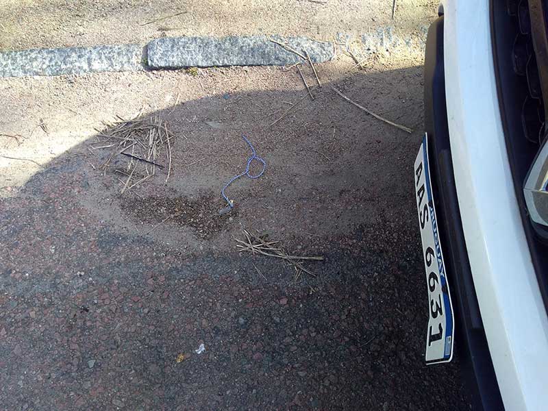 string in street