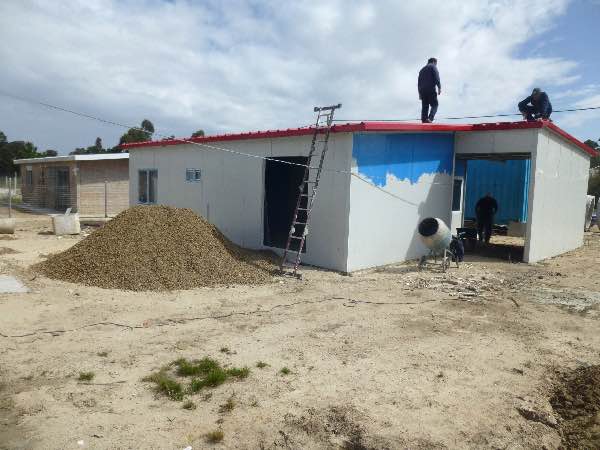 modern construction in Uruguay