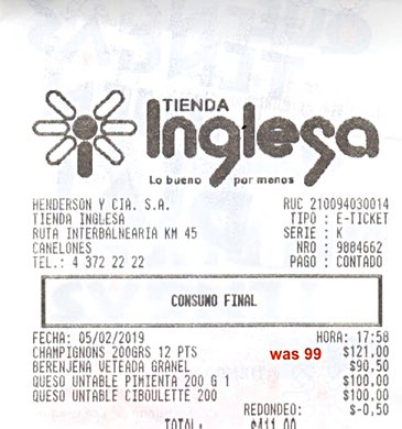 receipt