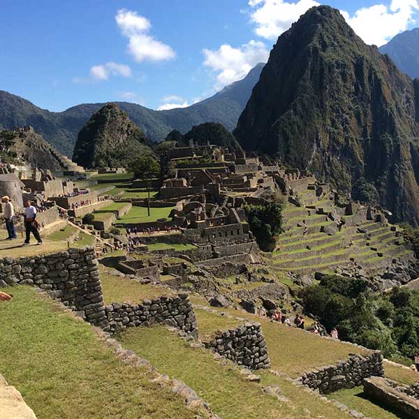Machu Picchu: vertical, vertical, vertical