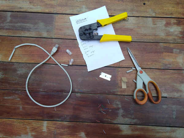 repairing ethernet cable
