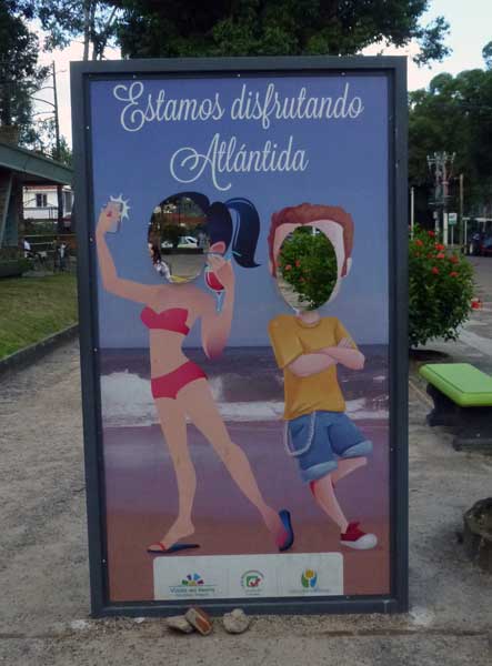 "We are enjoying Atlántida" (Uruguay)