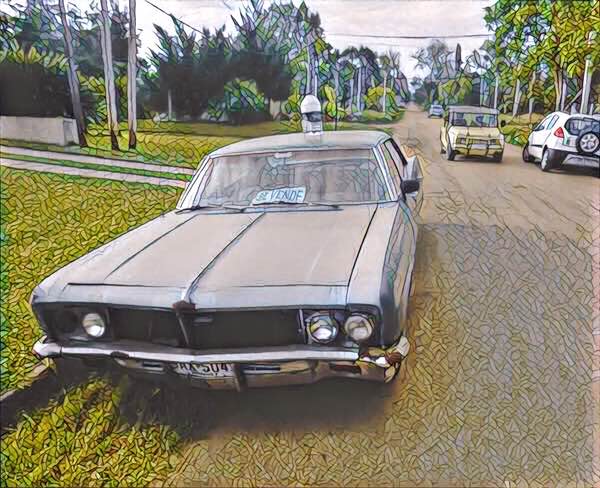 1960s Impala, Citroen Méhali in Uruguay
