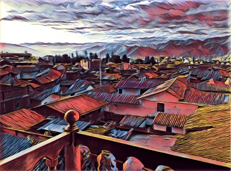 Cuzco sunrise (variation)