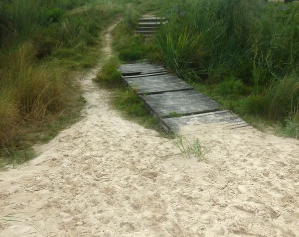Rotting boardwalk, Atlántida Uruguay