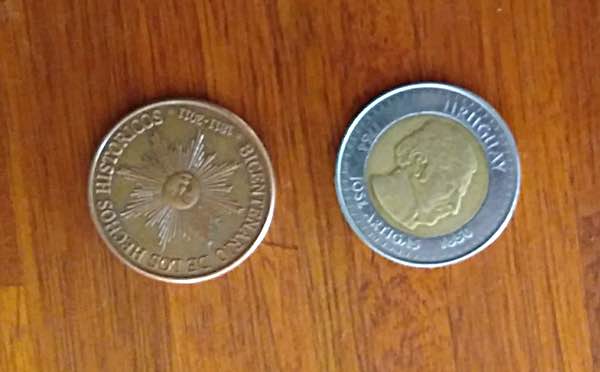 the thoroughly unloved Uruguayan 50-peso coin