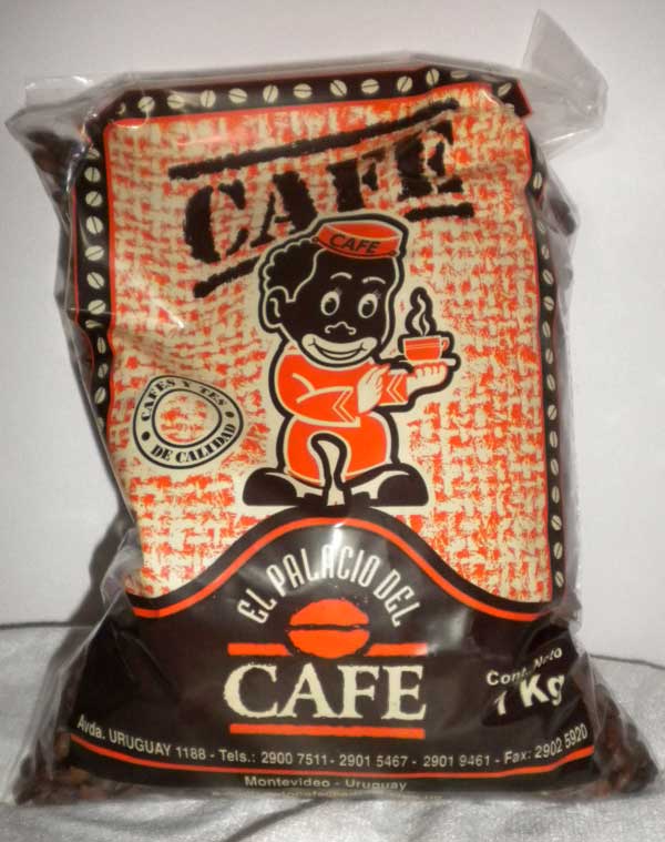 Coffee label in Uruguay in 2014: not exactly politically correct