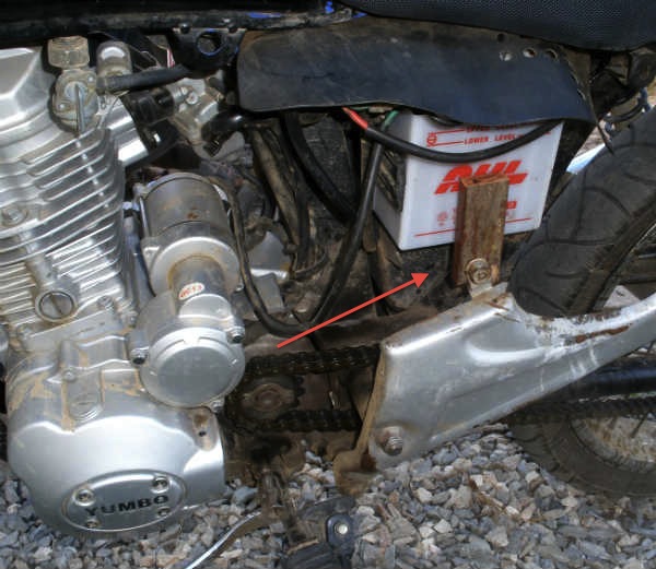 My motorcycle repair, Uruguay